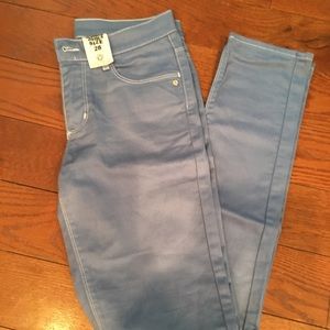 Monkey Genes Brand,  Lt. Blue skinny pants. 28